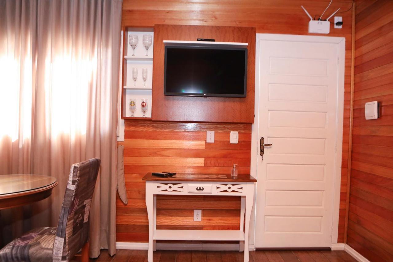 Chales Poncho Serrano Gramado Exterior foto